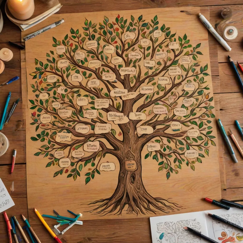 Jak narysować drzewo genealogiczne?