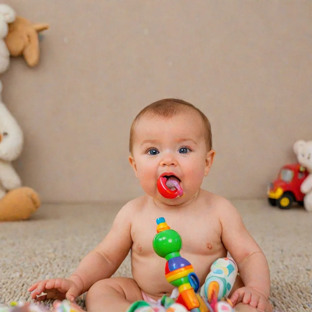 Czemu niemowlę wystawia język?