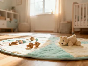 Nowoczesny fotelik samochodowy zamontowany na tylnej kanapie auta, zapewniający bezpieczeństwo dziecku podczas podróży.