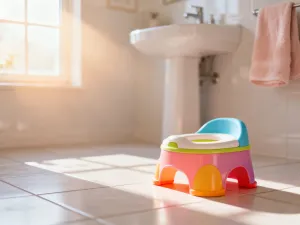Przytulny kącik dla niemowlęcia z kolorową matą edukacyjną i miękkim kocykiem, idealny do nauki obracania się.