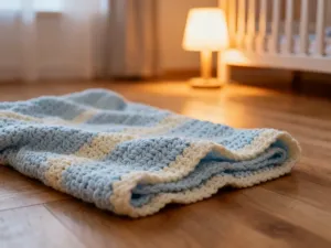 Kolorowe drewniane zabawki edukacyjne na stole w przytulnym pokoju dziecięcym, wspierające rozwój trzylatka.